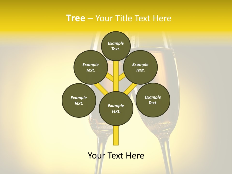 Glass Party Anniversary PowerPoint Template