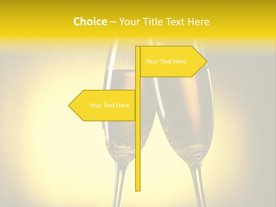 Glass Party Anniversary PowerPoint Template