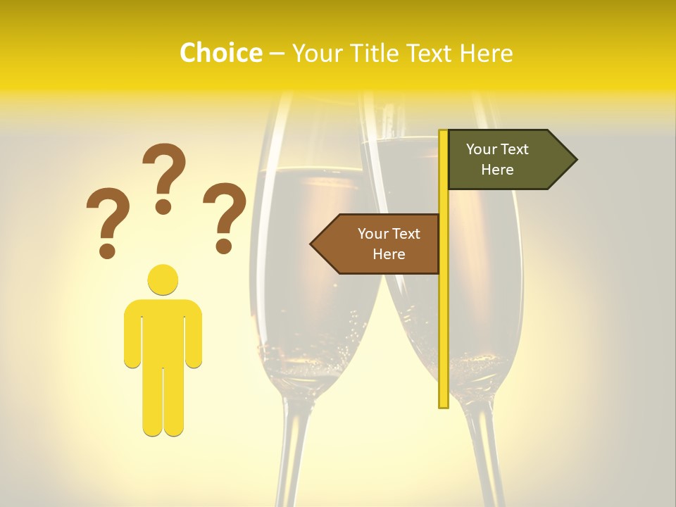 Glass Party Anniversary PowerPoint Template