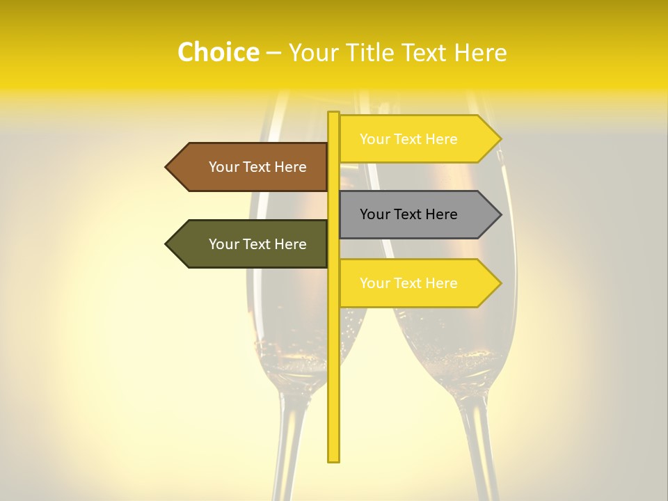 Glass Party Anniversary PowerPoint Template