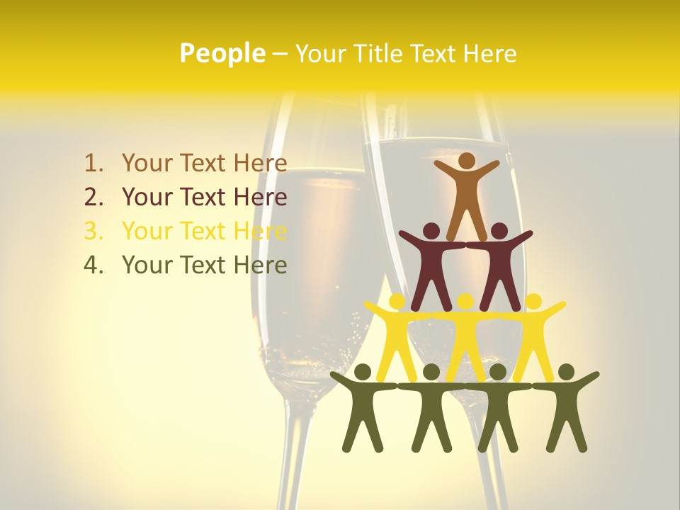 Glass Party Anniversary PowerPoint Template