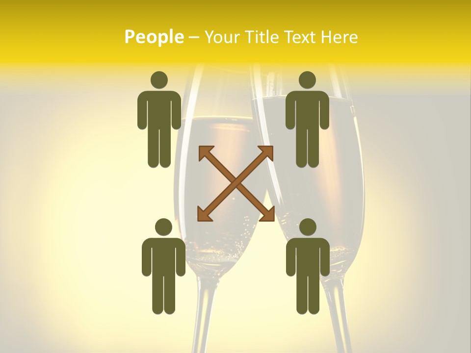 Glass Party Anniversary PowerPoint Template