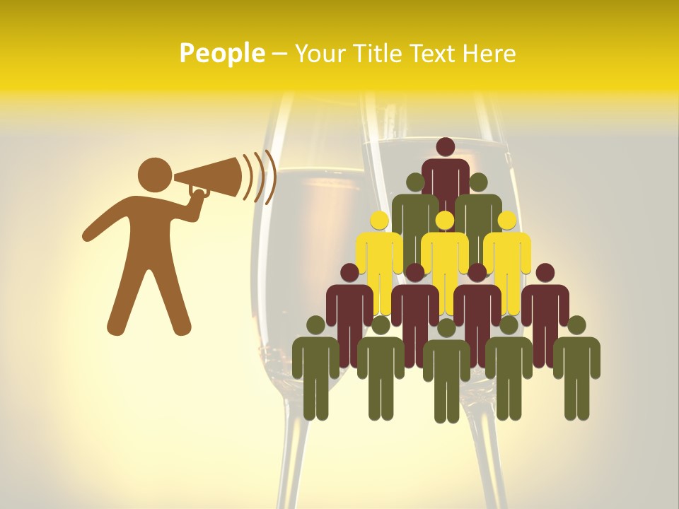 Glass Party Anniversary PowerPoint Template