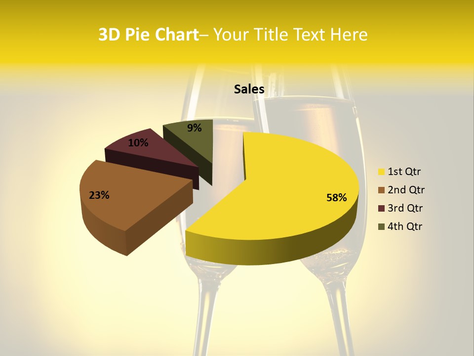 Glass Party Anniversary PowerPoint Template