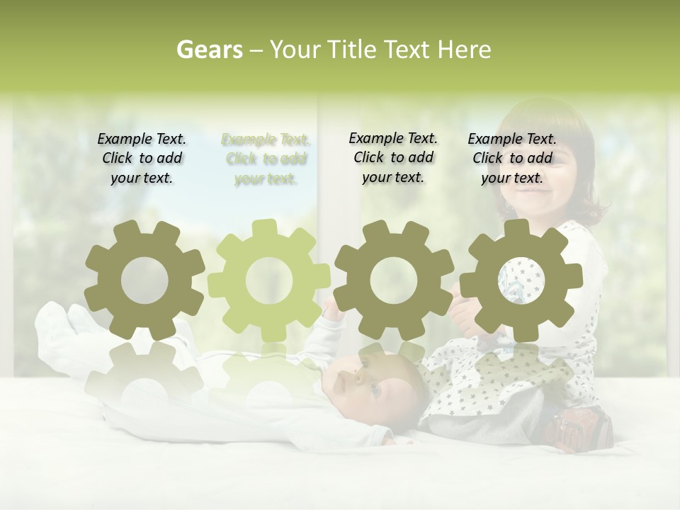 Table Teamwork Bu Ine PowerPoint Template