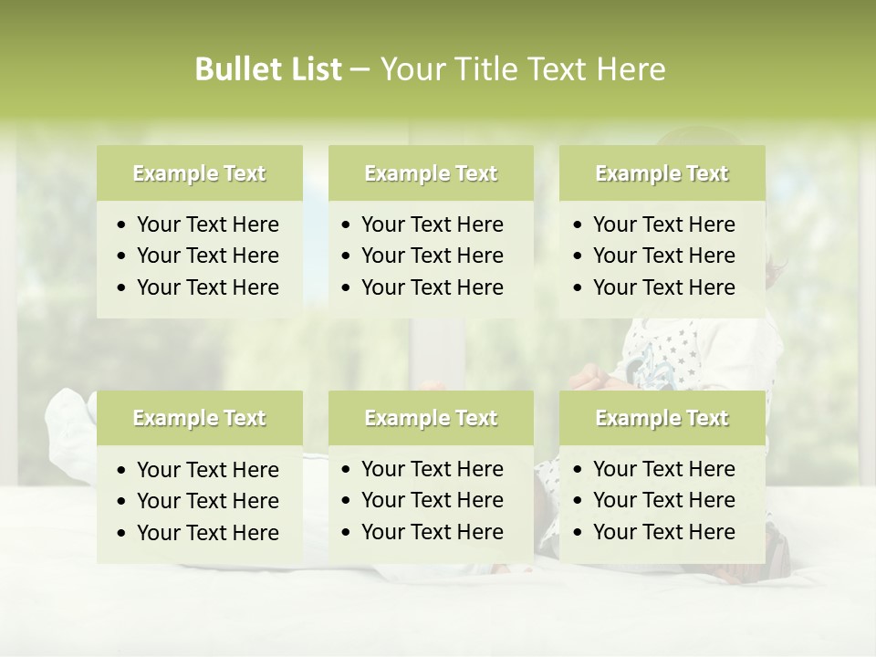 Table Teamwork Bu Ine PowerPoint Template