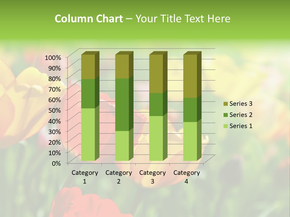 Flowers Tulips PowerPoint Template