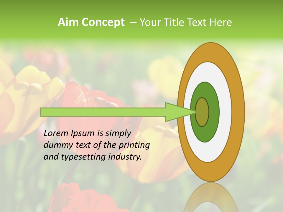 Flowers Tulips PowerPoint Template