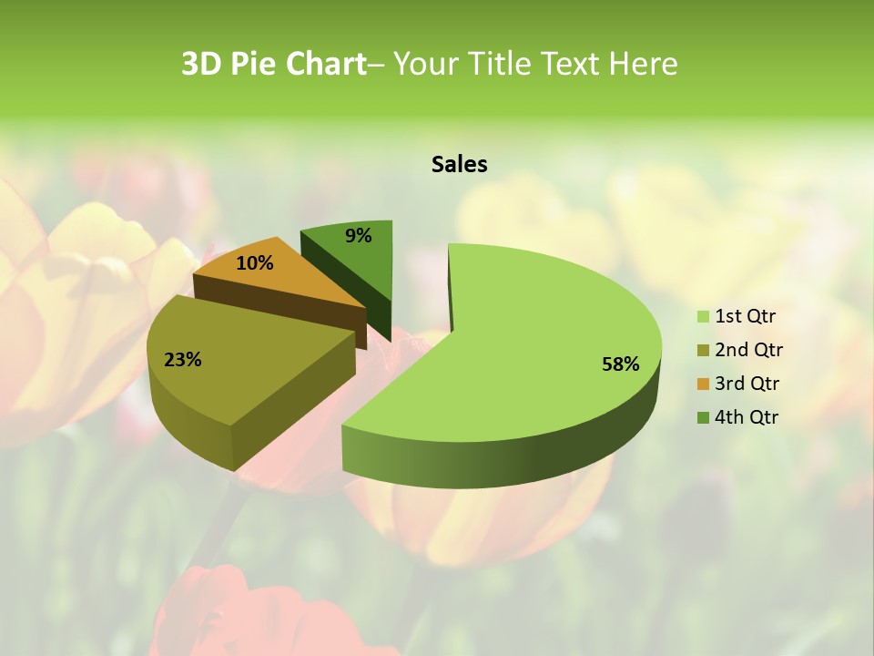 Flowers Tulips PowerPoint Template