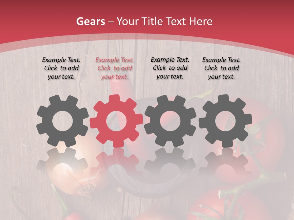 Lunch Kitchen Leaf PowerPoint Template