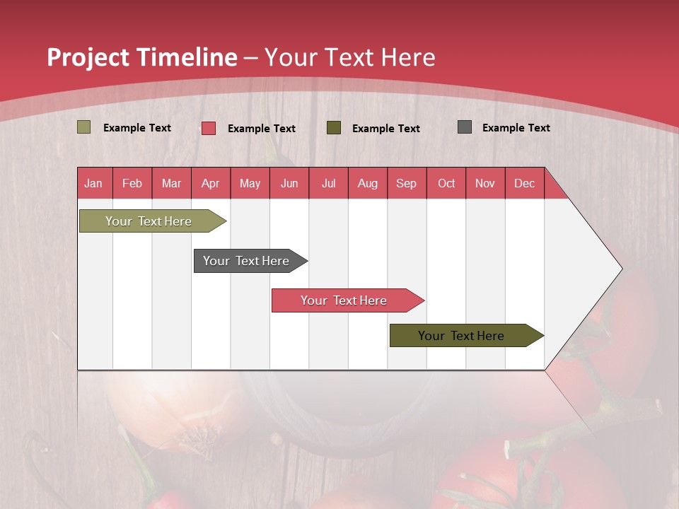 Lunch Kitchen Leaf PowerPoint Template