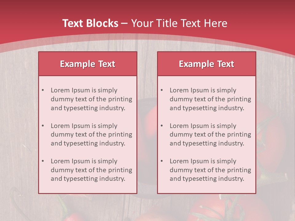 Lunch Kitchen Leaf PowerPoint Template