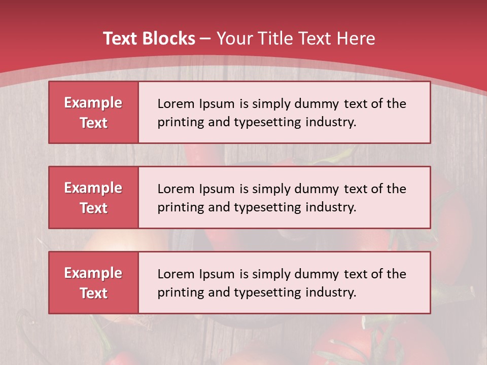 Lunch Kitchen Leaf PowerPoint Template