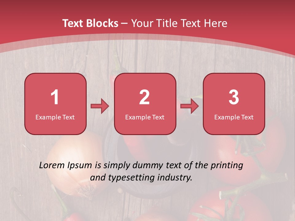 Lunch Kitchen Leaf PowerPoint Template