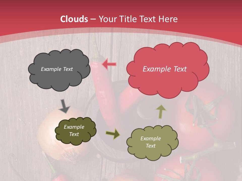 Lunch Kitchen Leaf PowerPoint Template