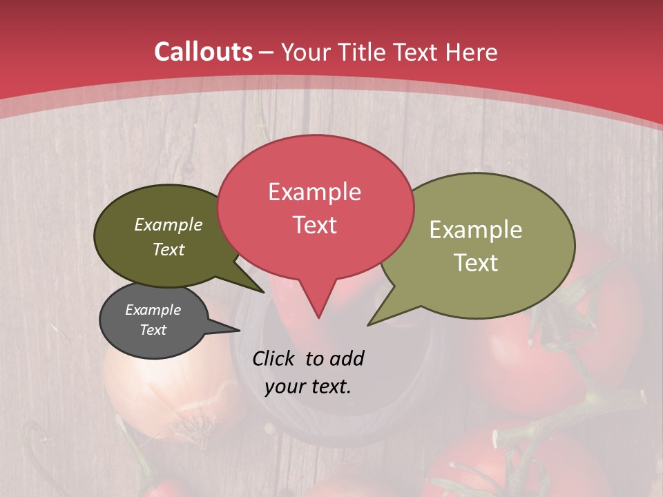 Lunch Kitchen Leaf PowerPoint Template