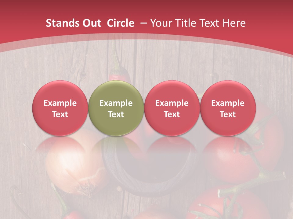 Lunch Kitchen Leaf PowerPoint Template