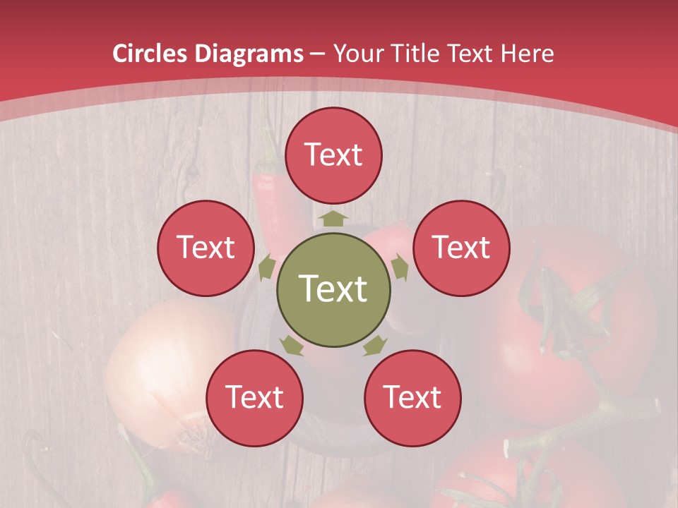 Lunch Kitchen Leaf PowerPoint Template