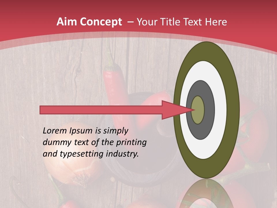 Lunch Kitchen Leaf PowerPoint Template