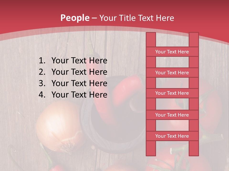 Lunch Kitchen Leaf PowerPoint Template