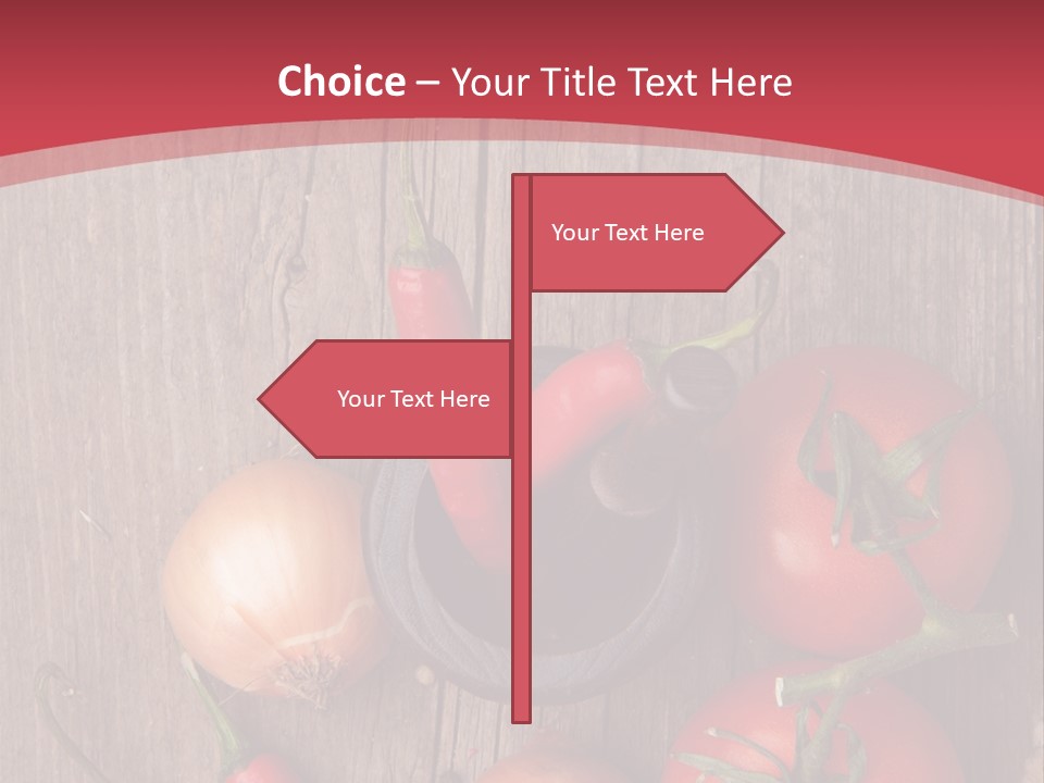 Lunch Kitchen Leaf PowerPoint Template