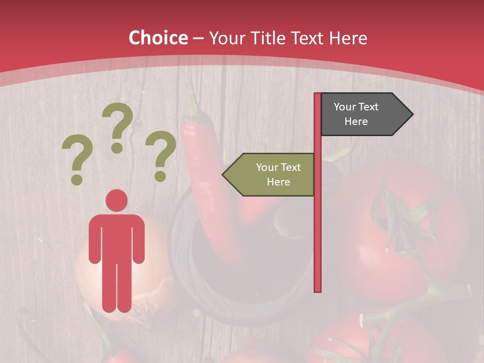 Lunch Kitchen Leaf PowerPoint Template