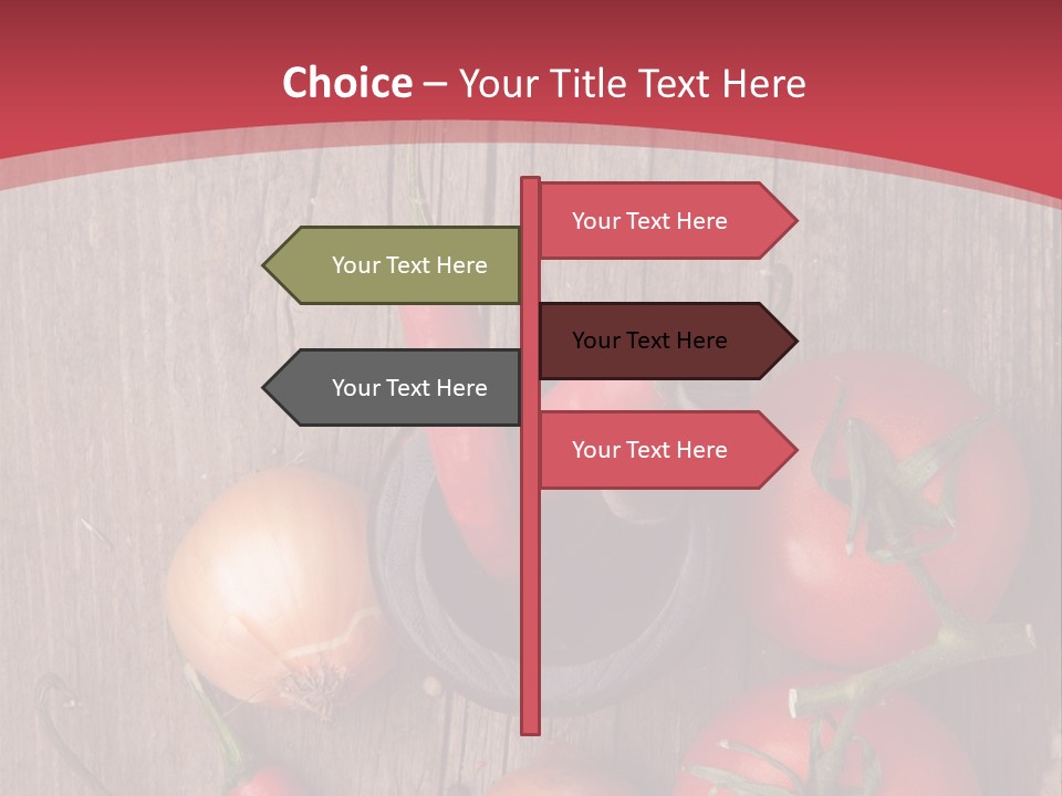 Lunch Kitchen Leaf PowerPoint Template