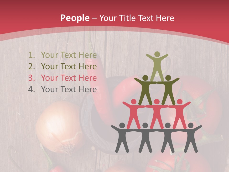 Lunch Kitchen Leaf PowerPoint Template