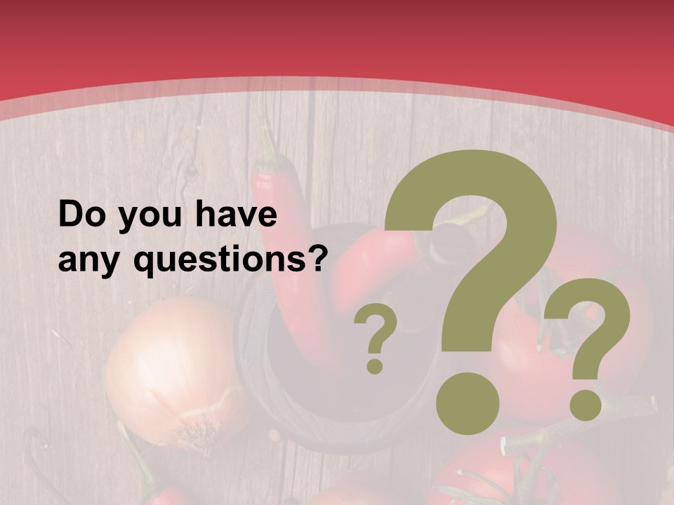 Lunch Kitchen Leaf PowerPoint Template