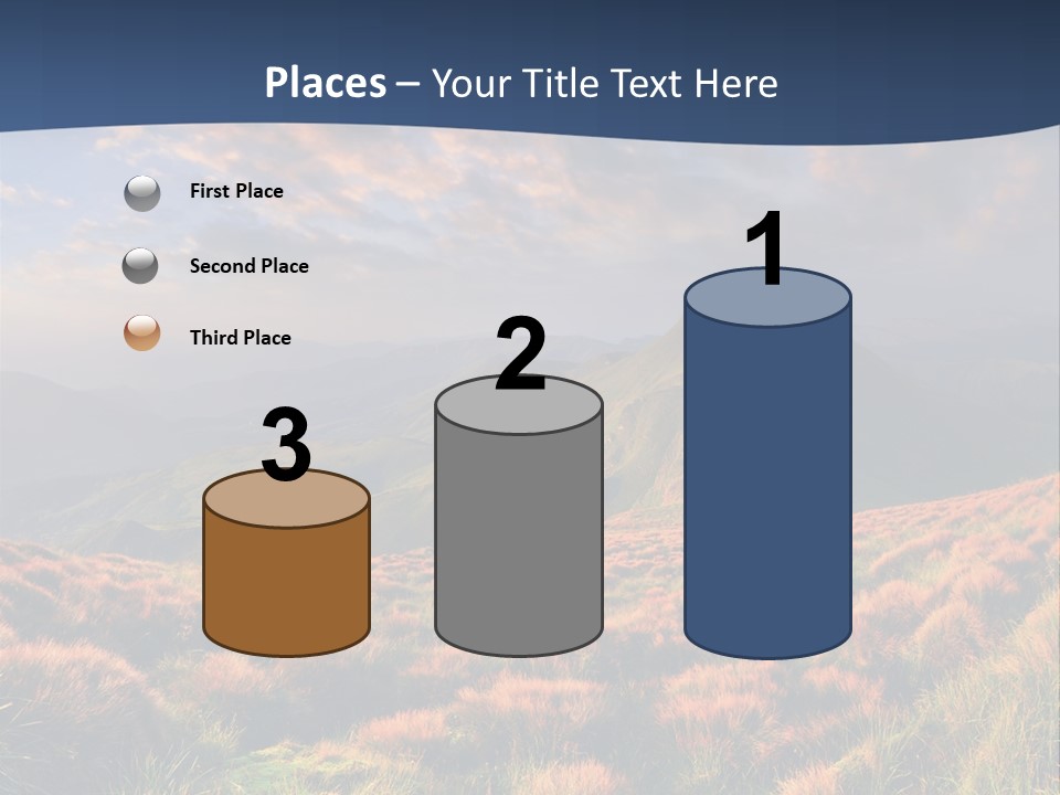 Blyznytsya Mountains Ukraine PowerPoint Template