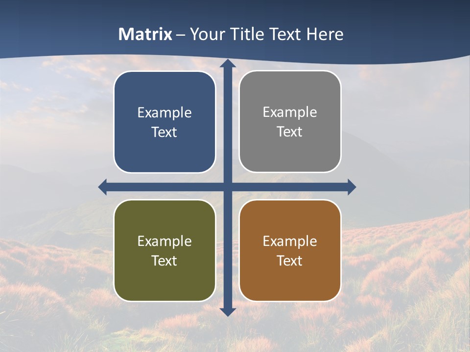 Blyznytsya Mountains Ukraine PowerPoint Template