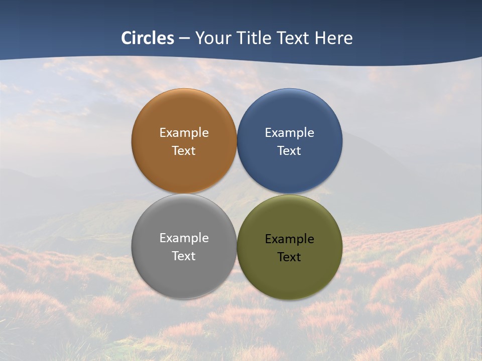 Blyznytsya Mountains Ukraine PowerPoint Template