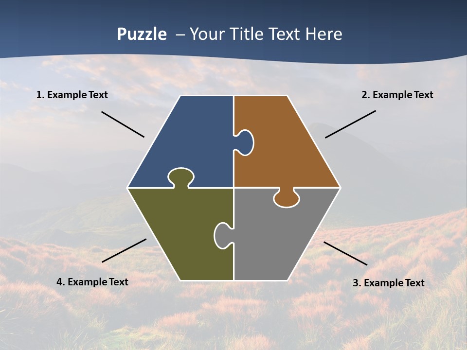 Blyznytsya Mountains Ukraine PowerPoint Template