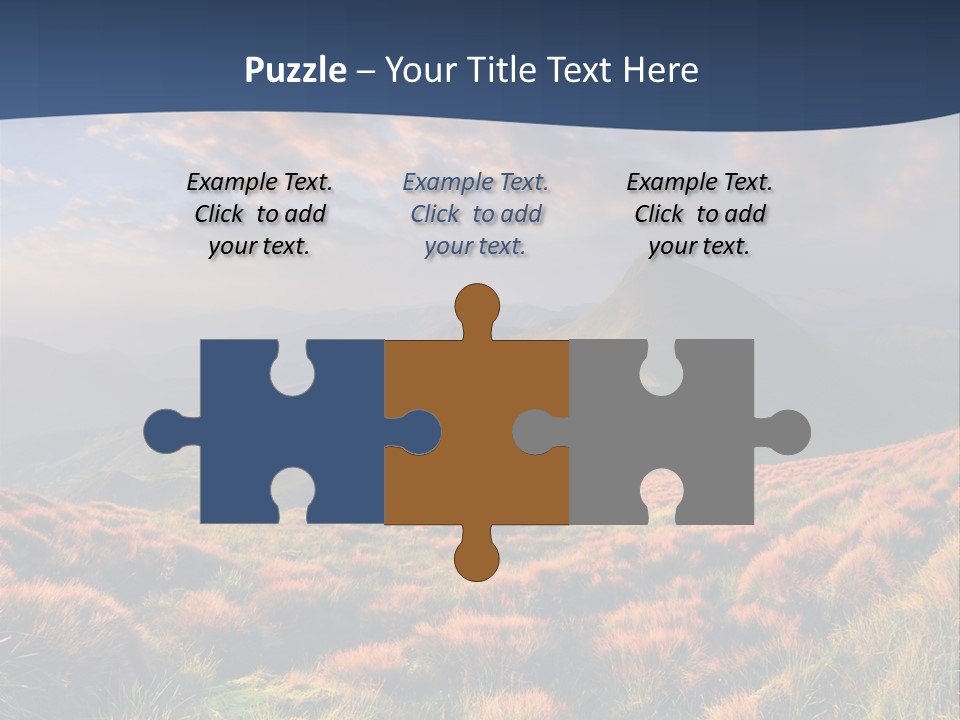 Blyznytsya Mountains Ukraine PowerPoint Template