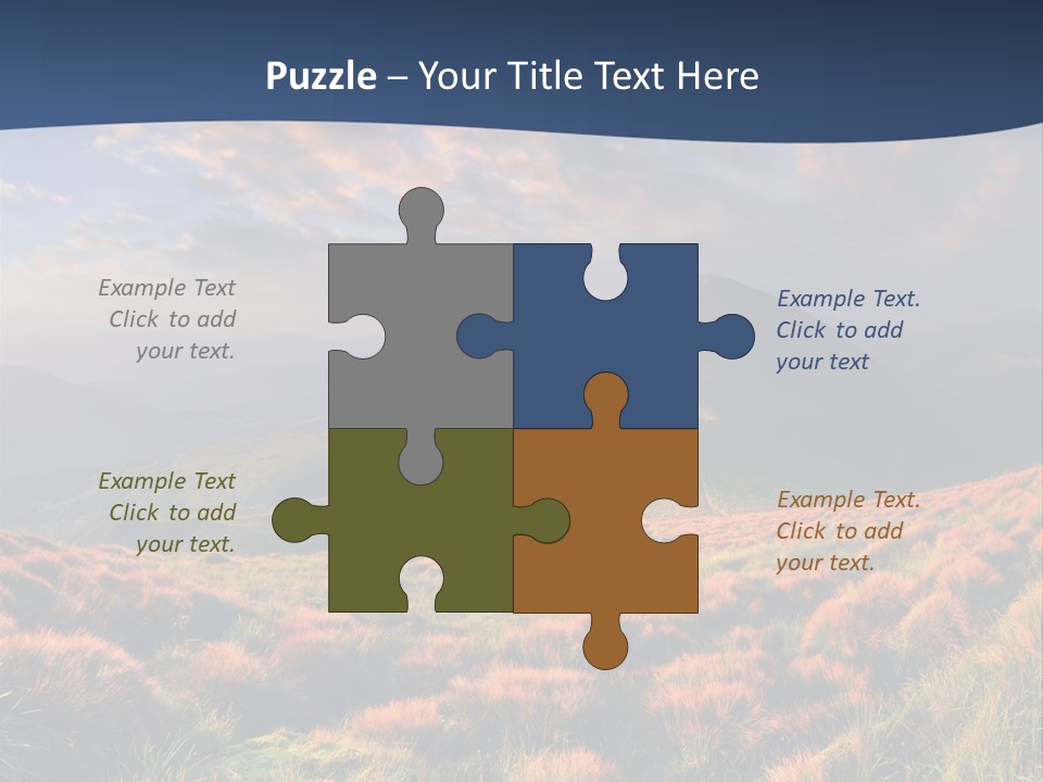 Blyznytsya Mountains Ukraine PowerPoint Template