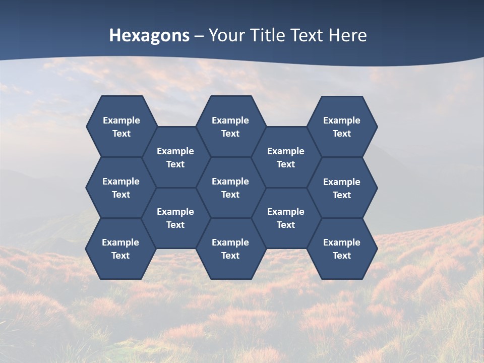 Blyznytsya Mountains Ukraine PowerPoint Template