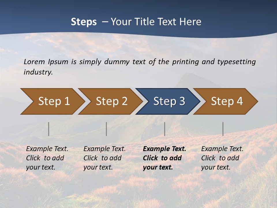 Blyznytsya Mountains Ukraine PowerPoint Template