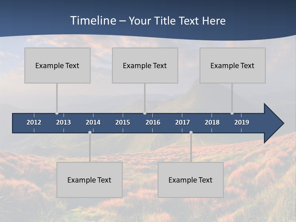 Blyznytsya Mountains Ukraine PowerPoint Template