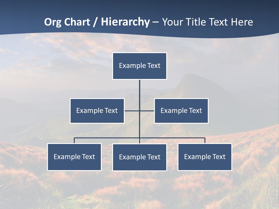 Blyznytsya Mountains Ukraine PowerPoint Template