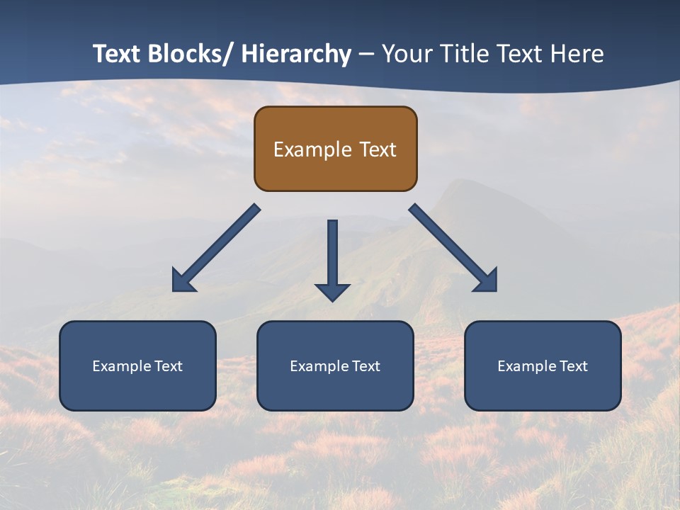 Blyznytsya Mountains Ukraine PowerPoint Template