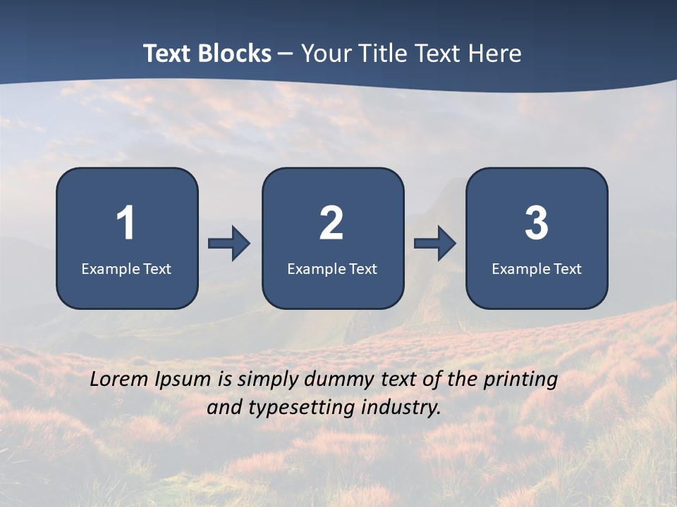 Blyznytsya Mountains Ukraine PowerPoint Template