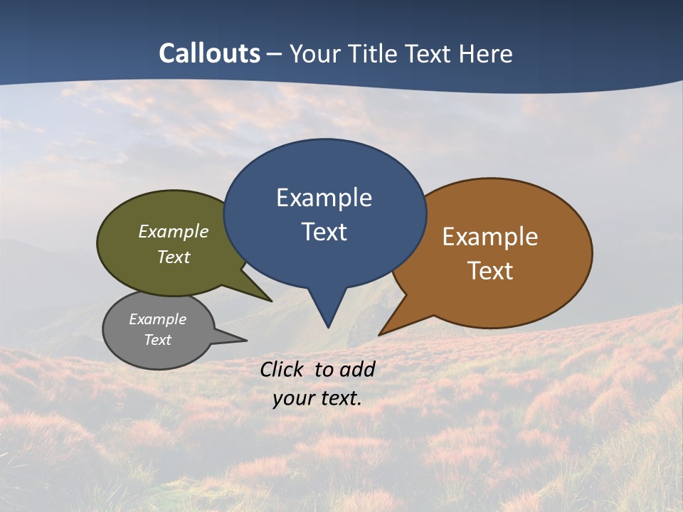 Blyznytsya Mountains Ukraine PowerPoint Template