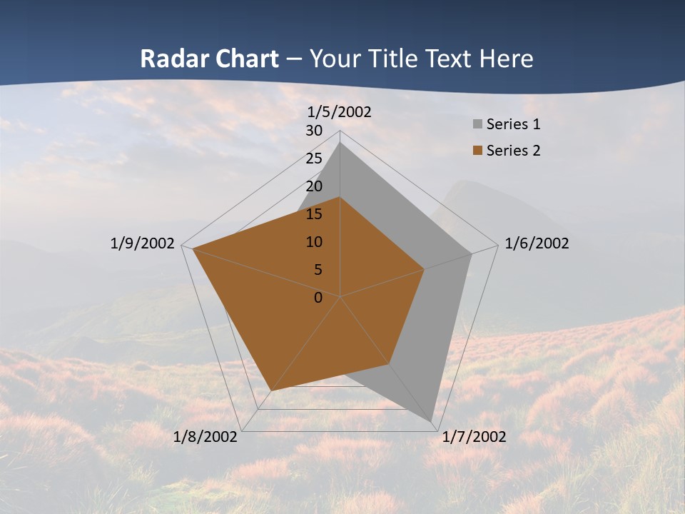 Blyznytsya Mountains Ukraine PowerPoint Template