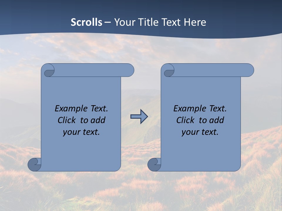 Blyznytsya Mountains Ukraine PowerPoint Template