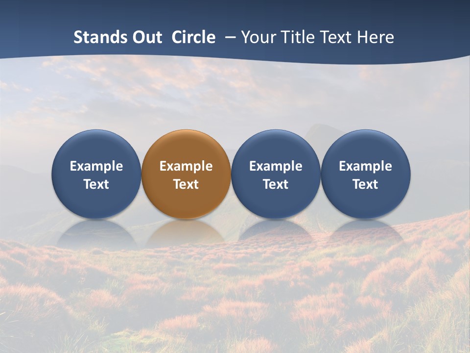 Blyznytsya Mountains Ukraine PowerPoint Template