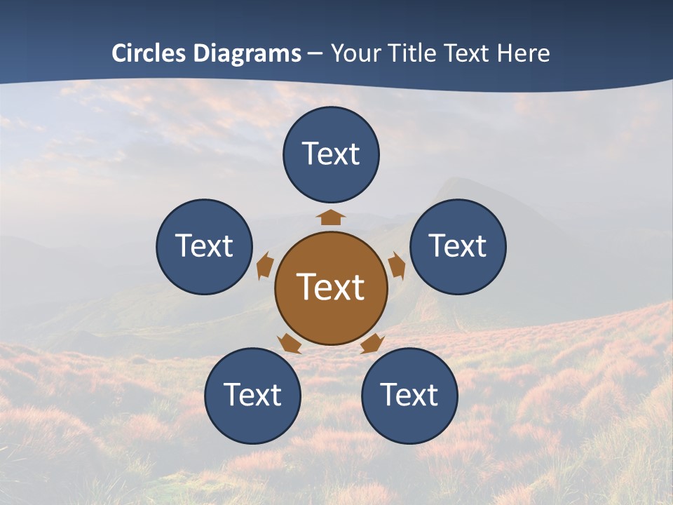 Blyznytsya Mountains Ukraine PowerPoint Template