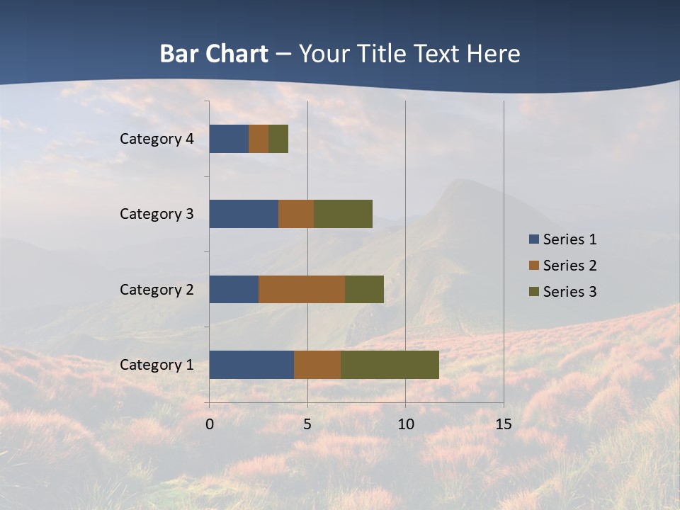 Blyznytsya Mountains Ukraine PowerPoint Template