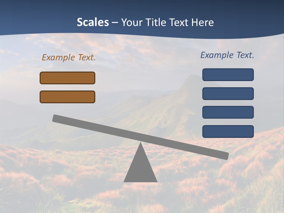 Blyznytsya Mountains Ukraine PowerPoint Template