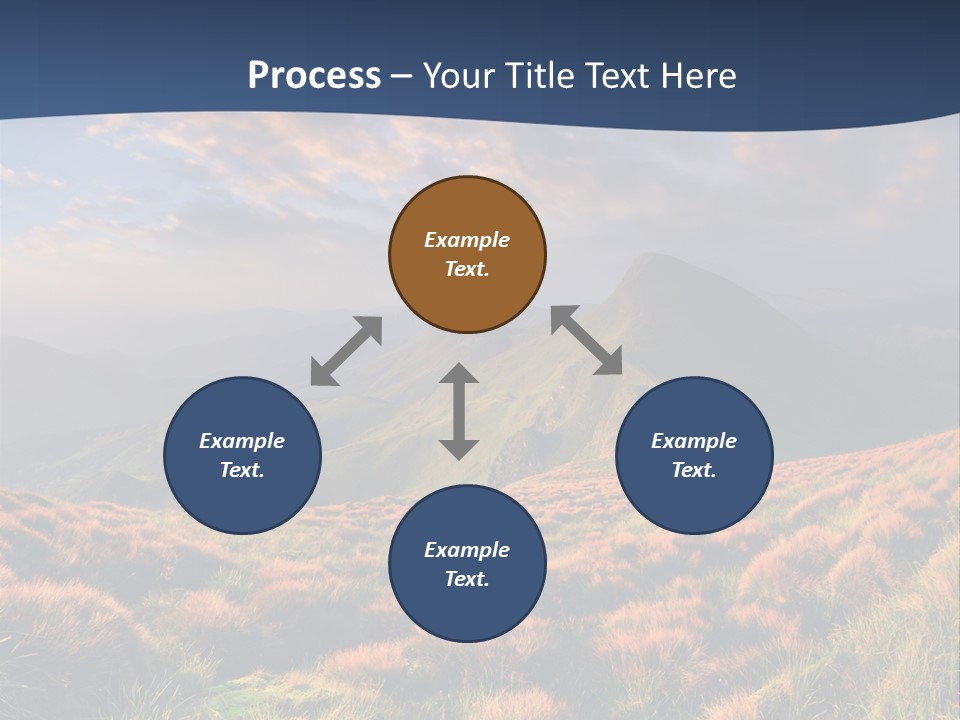 Blyznytsya Mountains Ukraine PowerPoint Template