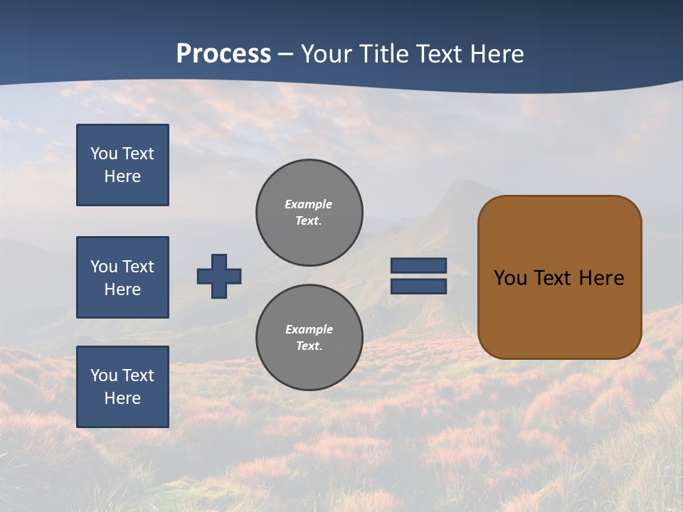 Blyznytsya Mountains Ukraine PowerPoint Template